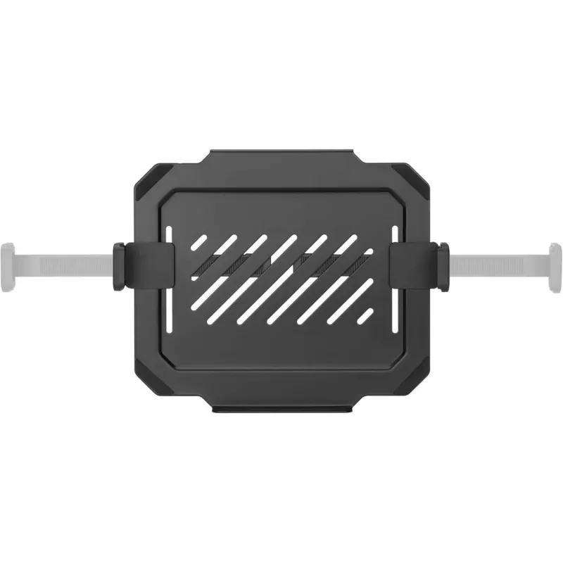MOZOS LP-BASIC Bandeja para portátil para brazos de monitor, negra, acero, VESA 75x75/100x100 mm, 10