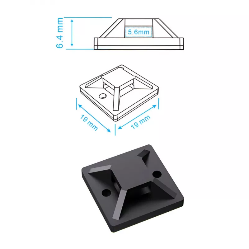 MOZOS CM-SET set de accesorios para organización de cables