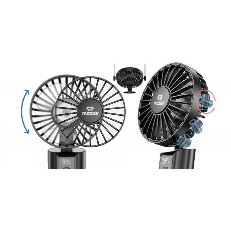 MOZOS F30 Ventilador inalámbrico con batería