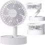 MOZOS F32 Ventilador de sobremesa con batería