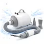 MOZOS XB2-PRO soplador de aire y secador de peluquería para mascotas, 2100 W, gris/blanco