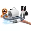 MOZOS XB2-PRO soplador de aire y secador de peluquería para mascotas, 2100 W, gris/blanco