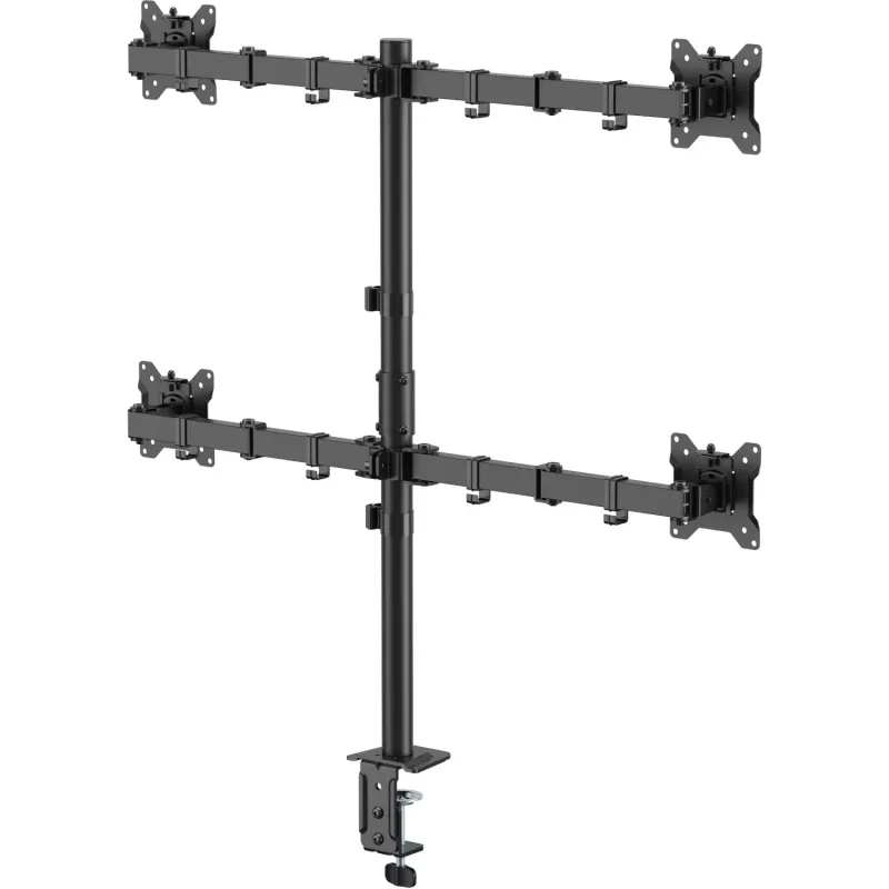 MOZOS MS04 Soporte de sobremesa VESA para 4 monitores de 17-32