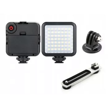 ULANZI W49 luz LED 49 para cámara con raíl
