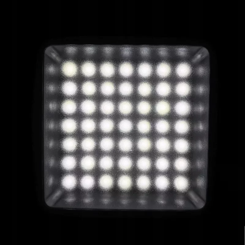 ULANZI W49 luz LED 49 para cámara con raíl