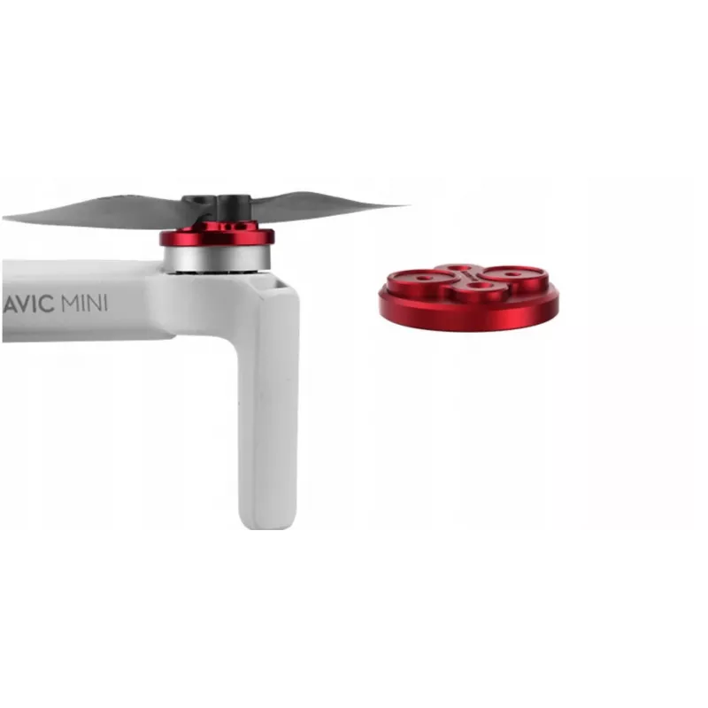 SUNNYLIFE 4x protección de motores para DJI Mavic Mini - Negro ABS, encaje a presión, antipolvo, antirrayaduras