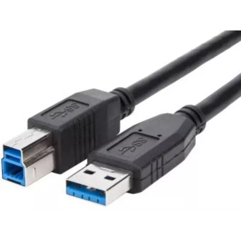 Brackton Cable USB 3.0 Type-A a Type-B 5Gbps 1m negro