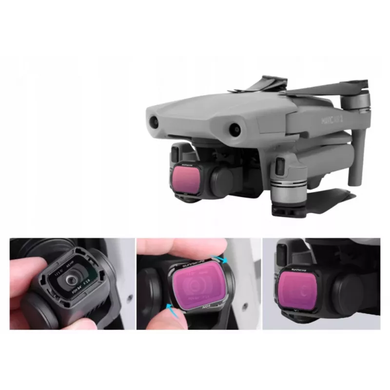 SUNNYLIFE Filtro de densidad neutra ND8 para DJI Mavic Air 2 / Air 2S