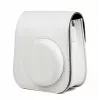 LOVEINSTANT Set 2 en 1: funda protectora y álbum de fotos para Fujifilm Instax Mini 11 - blanco