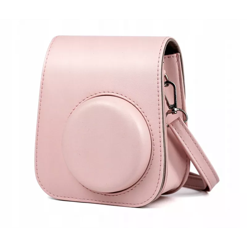 LOVEINSTANT Set 2 en 1: funda protectora y álbum de fotos para Fuji Instax Mini 11 - rosa