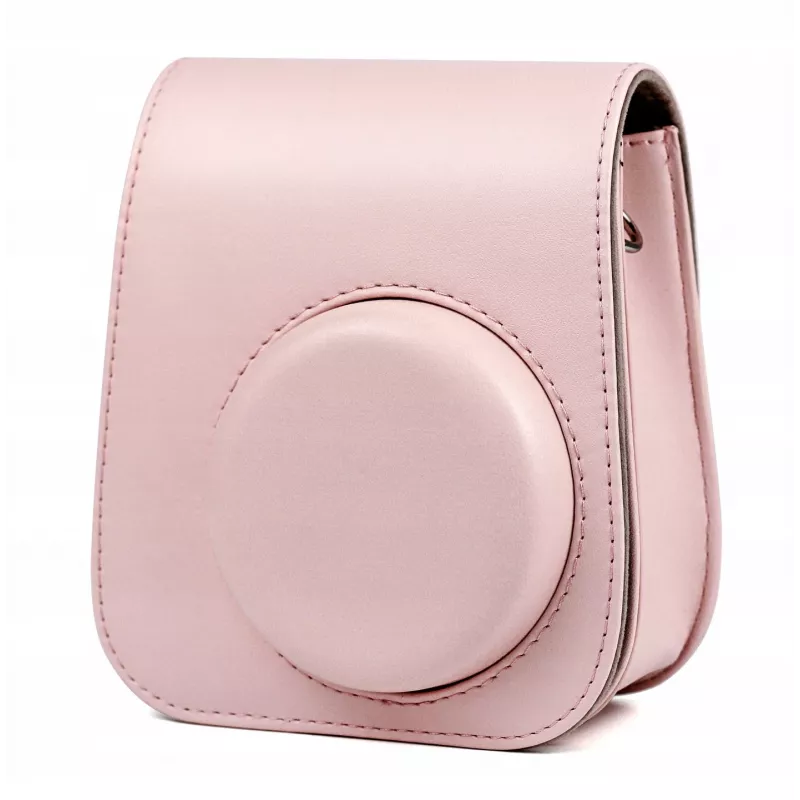 LOVEINSTANT Set 2 en 1: funda protectora y álbum de fotos para Fuji Instax Mini 11 - rosa