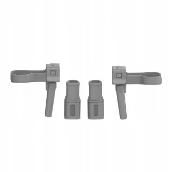 SUNNYLIFE Extensiones de tren de aterrizaje para DJI Mavic Air 2 / Air 2S - gris (4 patas)