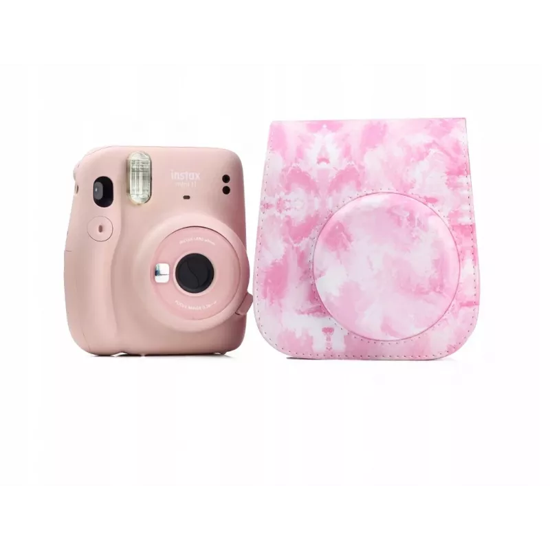 LOVEINSTANT Funda protectora para Fujifilm Instax Mini 11 - Watercolor Pink Blurs