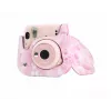 LOVEINSTANT Funda protectora para Fujifilm Instax Mini 11 - Watercolor Pink Blurs