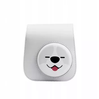 LOVEINSTANT Funda estuche bolsa para Fujifilm Instax Mini 11 - diseño perro gris