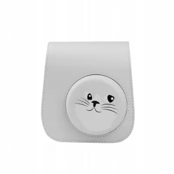 LOVEINSTANT Funda protectora para Fujifilm Instax Mini 11 - diseño gato mono, gris