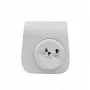 LOVEINSTANT Funda protectora para Fujifilm Instax Mini 11 - diseño gato mono, gris