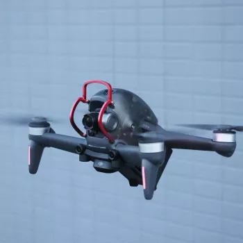 Protector metálico de cámara para gimbal SUNNYLIFE para dron DJI FPV Combo - Negro