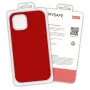 Mysafe Funda de silicona para Samsung Galaxy S21+ Rojo