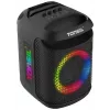 Tonsil Party Dance 800 Altavoz Bluetooth portátil para fiestas con karaoke, LED disco, 80 W RMS, 2 altavoces de graves de 8