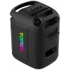Tonsil Party Dance 800 Altavoz Bluetooth portátil para fiestas con karaoke, LED disco, 80 W RMS, 2 altavoces de graves de 8