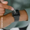 Crong Correa de silicona líquida para Apple Watch 44/45/46/49 mm - graphite