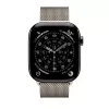 Crong Milano Steel – Correa de acero inoxidable para Apple Watch 44/45/46/49 mm (champán)