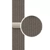 Crong Milano Steel – Correa de acero inoxidable para Apple Watch 44/45/46/49 mm (champán)
