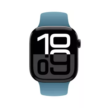 Crong Correa de silicona líquida para Apple Watch 38/40/41/42 mm - Azul marino