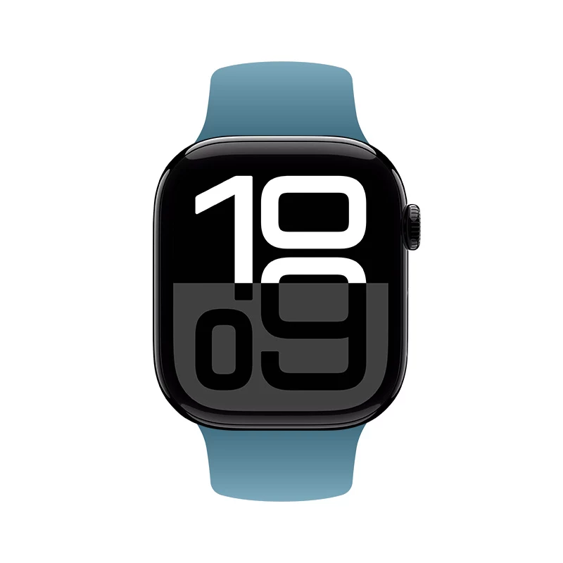 Crong Correa de silicona líquida para Apple Watch 38/40/41/42 mm - Azul marino