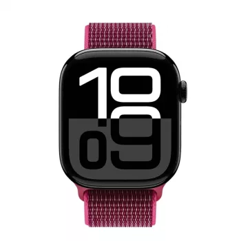 Crong Correa deportiva de nylon para Apple Watch 38/40/41/42 mm (Magenta Fusion)