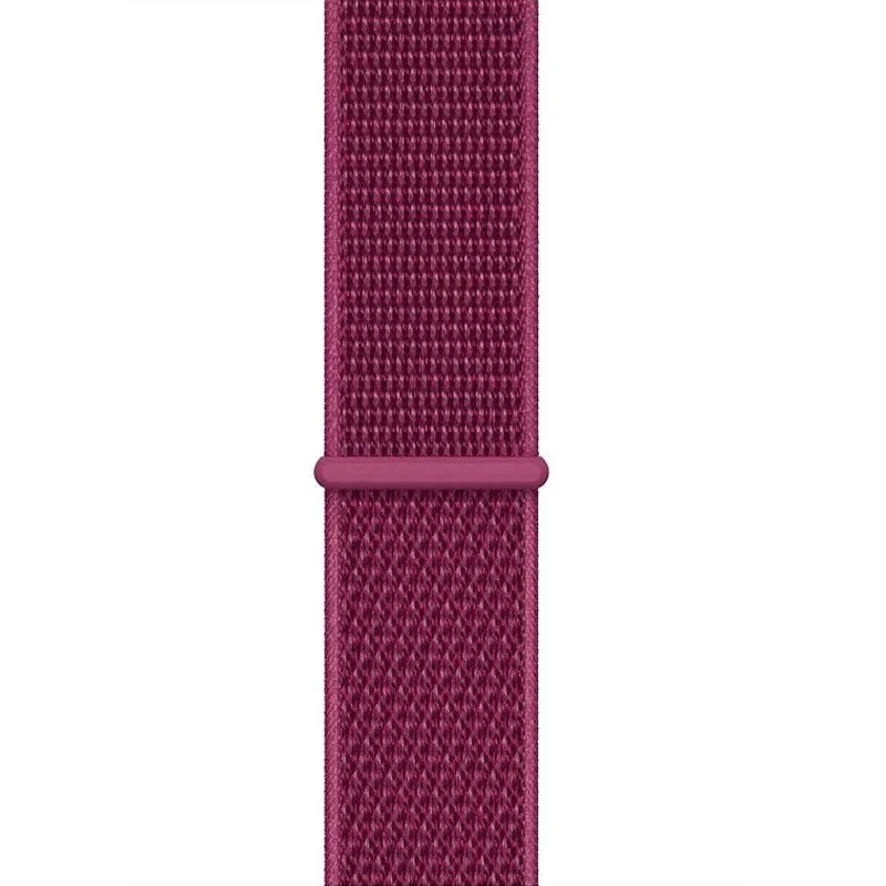Crong Correa deportiva de nylon para Apple Watch 38/40/41/42 mm (Magenta Fusion)