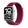 Crong Correa deportiva de nylon para Apple Watch 38/40/41/42 mm (Magenta Fusion)