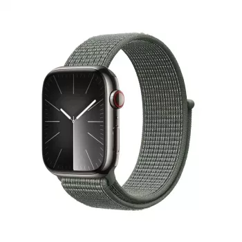 Crong Nylon Sport Band para Apple Watch 38/40/41/42 mm (Military Green)