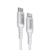 Crong Armor Link Cable USB-C a Lightning Fast Charging MFi 150 cm Blanco