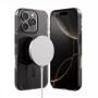Crong Clear MAG Pro Case para iPhone 16 Pro MagSafe (Negro)