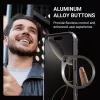 Crong Clear MAG Pro Case para iPhone 16 Pro Max, MagSafe, marco negro