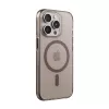 Crong Clear MAG Pro Case para iPhone 15 Pro con MagSafe (Color desierto)