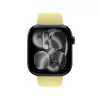 Crong Liquid - Correa para Apple Watch 38/40/41/42 mm (Amarillo paja)