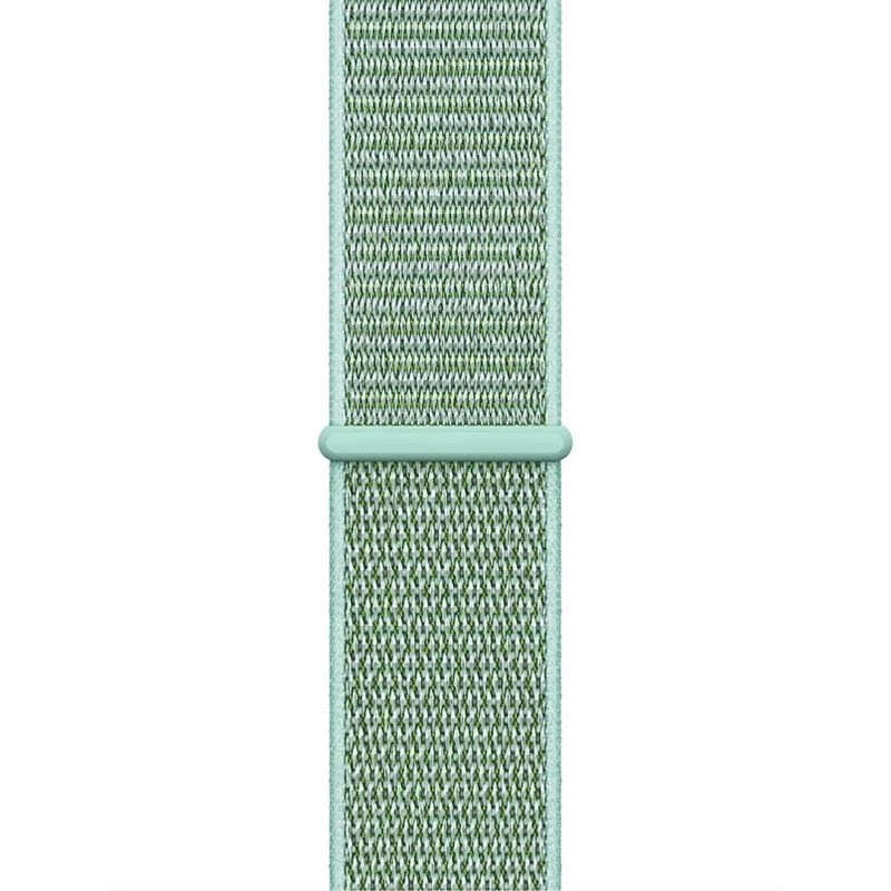 Crong Nylon Sport Loop para Apple Watch 38/40/41/42 mm Verde