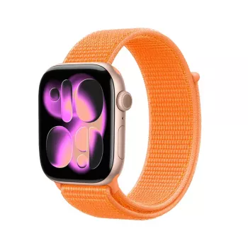 Crong Nylon Sport Loop para Apple Watch 38/40/41/42 mm Naranja