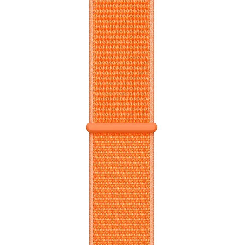Crong Nylon Sport Loop para Apple Watch 38/40/41/42 mm Naranja
