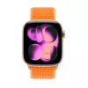 Crong Nylon Sport Loop para Apple Watch 38/40/41/42 mm Naranja