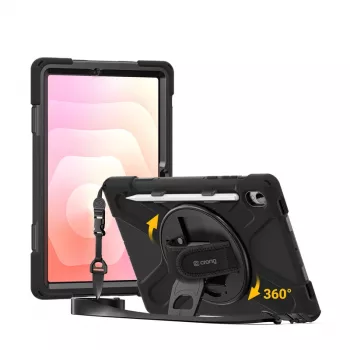Crong Funda Defender Plus para Samsung Galaxy Tab S11 11 inch - Negra
