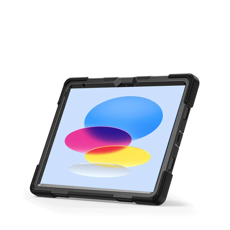 Crong Funda Defender Plus para iPad 11 A16 (2025) / 10,9 inch (2022) negra