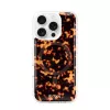 Crong Deluxe MAG Cover - Tapa trasera para Apple iPhone 16 Pro, MagSafe, estampado carey