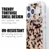 Crong Deluxe MAG Cover - Tapa trasera para Apple iPhone 17, MagSafe, Blonde Tortoise