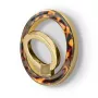 Crong Deluxe RING Holder - Anillo magnético para teléfono para MagSafe (Carey)