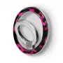 Crong Deluxe RING Holder - Anillo magnético para teléfono MagSafe (Pink Tortoise)