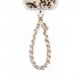 Crong Phone Charm Pearl Twist - Lanyard elegante para fundas de teléfono